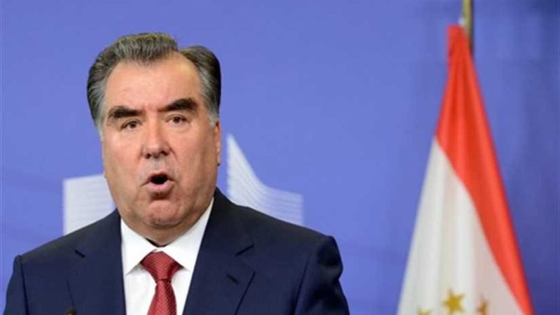 طائرة رئيس طاجكستان