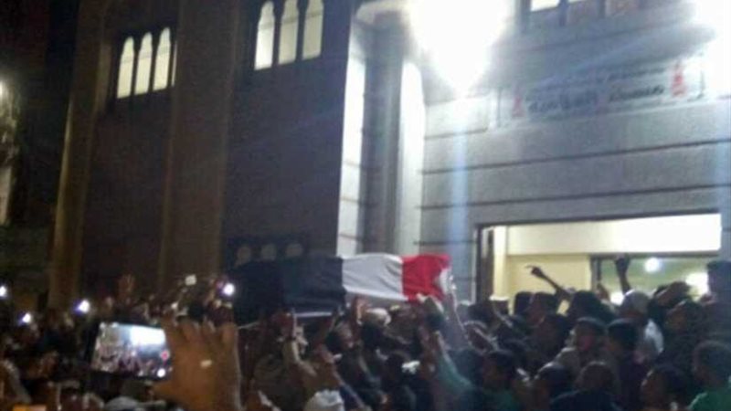 أشمون تودع بطل القوات