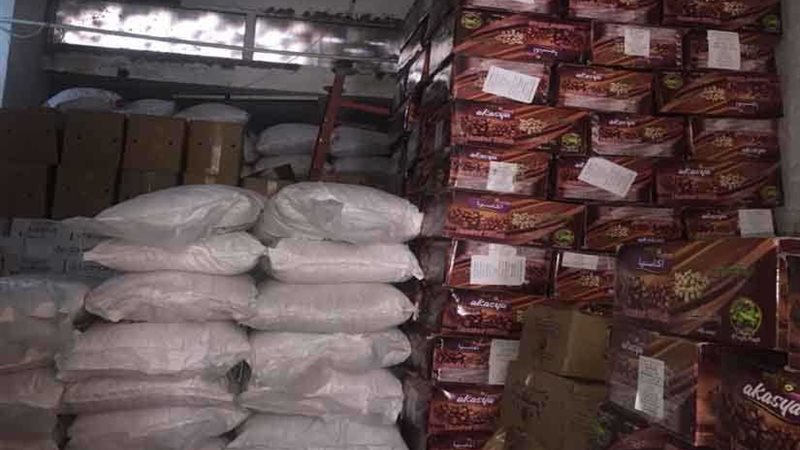 ضبط 25 طن ياميش رمضان