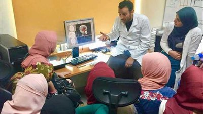 علوم طنطا تنظم زيارة لمستشفى 57357
