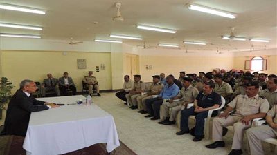 المنيا.. مدير الأمن يشهد الدورة التثقيفية 