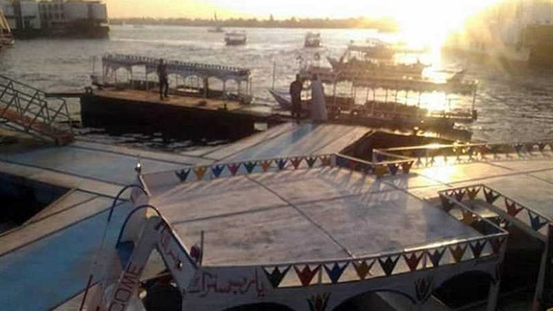 اصطدام باخرة نيلية
