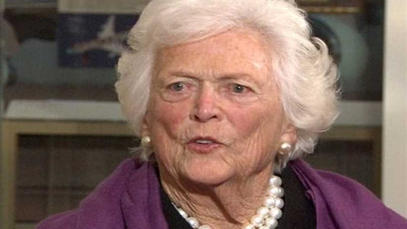 وفاة باربرا بوش سيدة