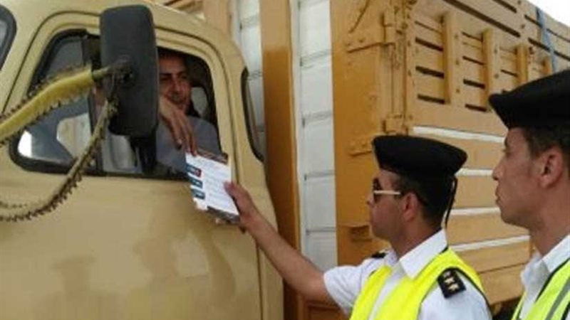 حملات توعوية لسائقي