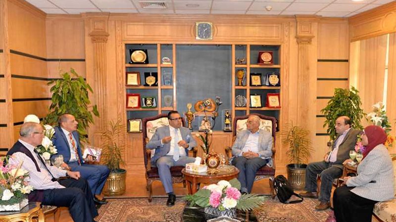 جامعة المنصورة تبحث