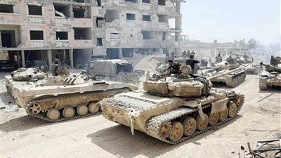 اتفاق لوقف إطلاق النار في الغوطة الغربية بعد استسلام المسلحين