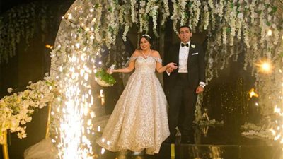 تهنئة بزفاف المستشار محمد السبكي على كريمة السيد عتيق