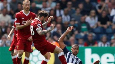 ليفربول يتقدم على وست برومتش بهدف نظيف في الشوط الأول