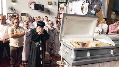 خدم ورحل في هدوء .....نياحة كاهن دير ماريوحنا بطمس