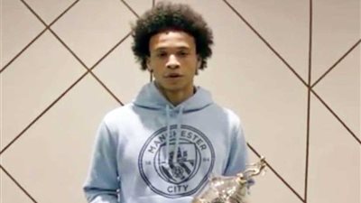 رابطة المحترفين الإنجليزية تختار «ليروي ساني» كأفضل لاعب صاعد