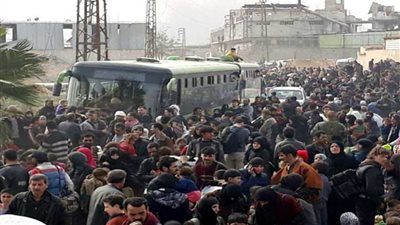 الدفاع الروسية: خروج أكثر من 2800 مسلح وعائلاتهم من القلمون الشرقي