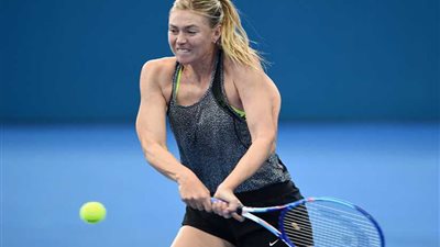 شارابوفا تخسر أمام كارولينا بالدور الأول لبطولة شتوتجارت