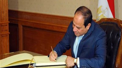 السيسي يوقع قانون إنشاء المجلس الأعلى لمواجهة الإرهاب والتطرف