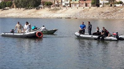 الإنقاذ النهري يبحث عن جثة عامل غرق في ترعة​ النصر بالبحيرة