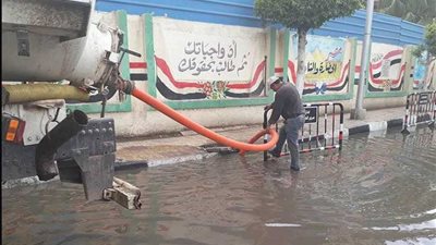 ​الواحدات المحلية بالدقهلية تواجه آثار الطقس