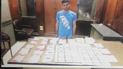 سقوط مقلد العلامات التجارية بعين شمس