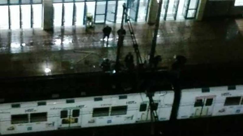 توقف حركة المترو