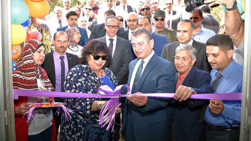 وزيرة الثقافة تفتتح