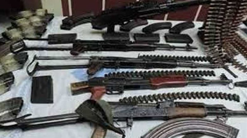 ضبط ٧٧ قطعة سلاح