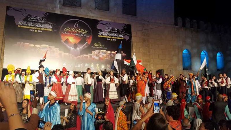 ختام أسطوري للطبول