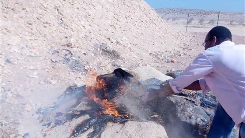 إعدام 40 شكارة ردة