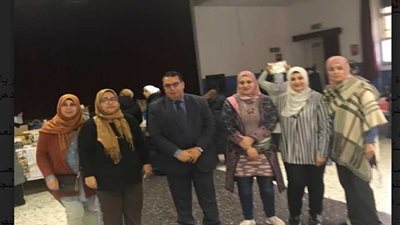 القوي العاملة تشارك المصريات بإيطاليا افتتاح معرض للملابس والمأكولات