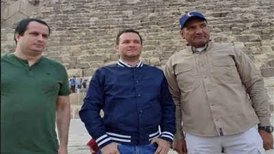 منطقة آثار الهرم تستقبل وزير التجارة الخارجية والسياحة بدولة بيرو