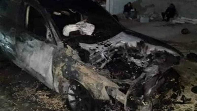 اسرائيليون يحرقون