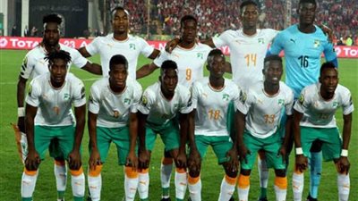 ممر شرفي من لاعبي المنتخب الأولمبي لكوت ديفوار