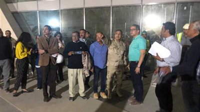 وزير الآثار يتفقد سيناريو عرض توت بالمتحف المصري الكبير