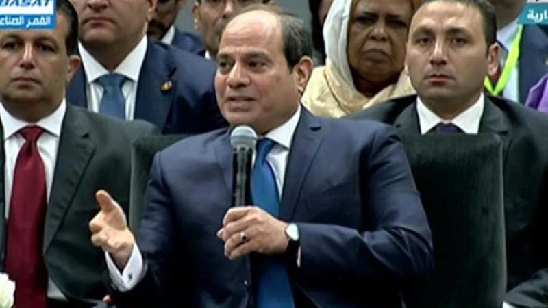 عاجل.. السيسي: التنمية