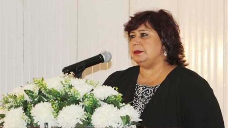 وزيرة الثقافة ترثى