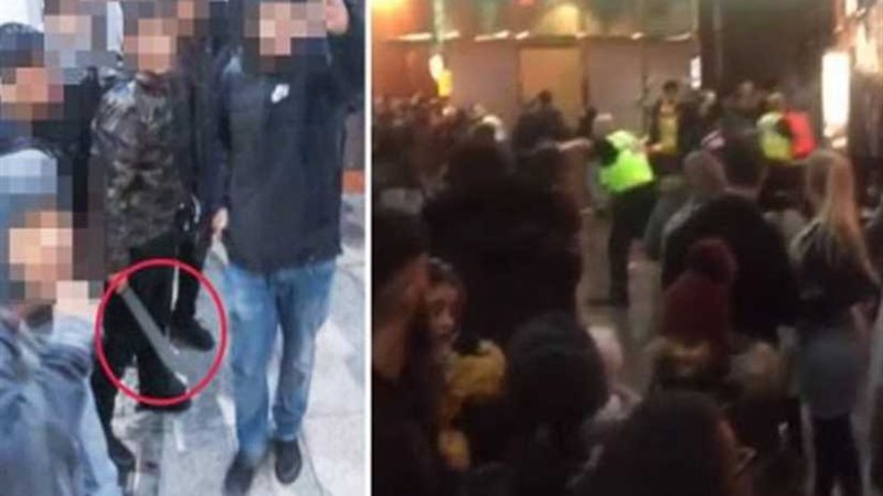 معركة بـالسنج والسواطير