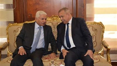 رئيس هيئة النيابة الإدارية يبحث مع رئيس مجلس القضاء الأعلى سبل تحقيق العدالة