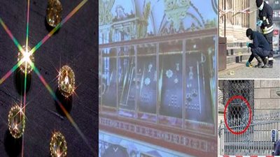 تفاصيل سرقة مجوهرات أثرية قيمتها لاتقدر بثمن (فيديو وصور)