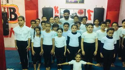 فوز فريق نادي عرب الرمل ببطولة الساندا للكونج فو تحت 13 سنة