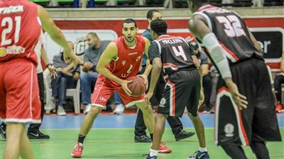 الأهلي مع الجزيرة والزمالك مع الاتحاد في نصف نهائي مرتبط السلة