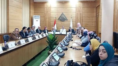 ضمن مسابقة أفضل جامعة في تطوير العشوائيات.. لجنة تحكيم تزور جامعة بنها