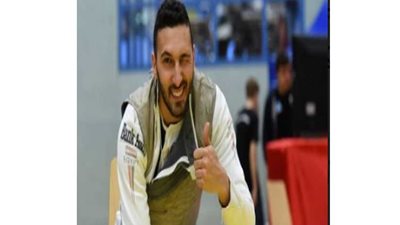 علاء ابو القاسم بطل السلاح الاوليمبي يحتفل بعيد ميلاده 29