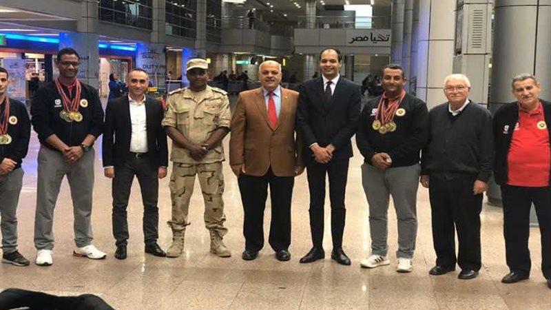 استقبال رسمي من الرياضة