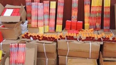 جمارك الإسكندرية تحبط محاولة تهريب كمية كبيرة من الألعاب النارية