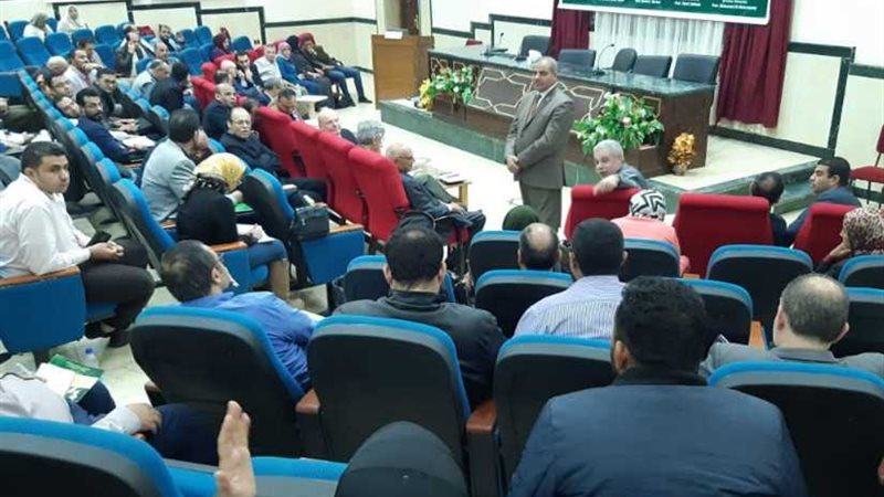 المحرصاوي يتفقد أعمال