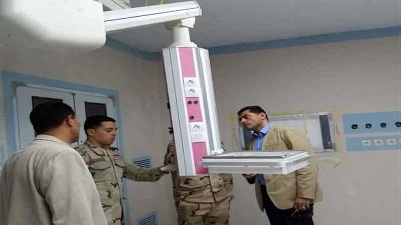 انتهاء إنشاءات مستشفى