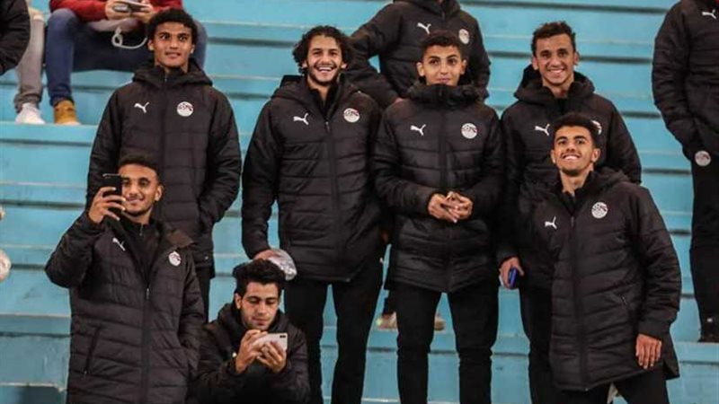 الفراعنة الشباب يحرصون