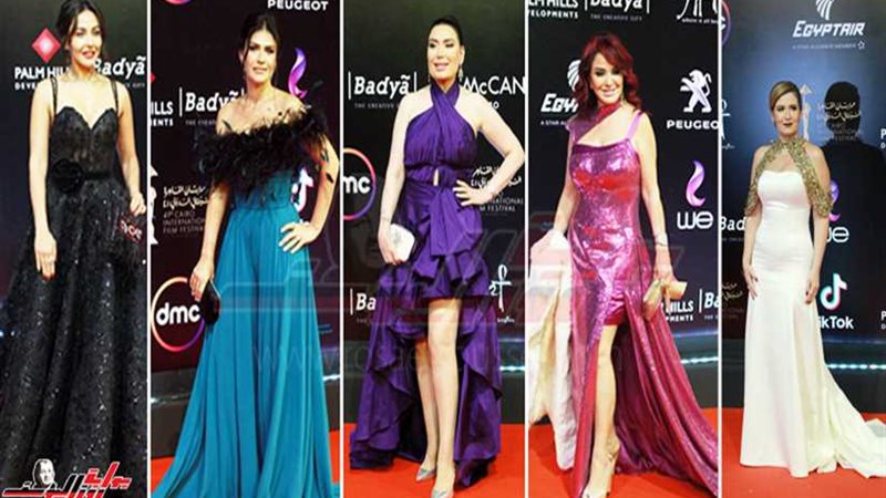 إطلالات فنانات مصر