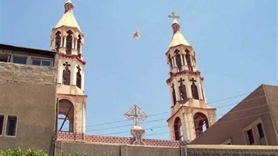 عاجل.. مطرانية ملوي: حائط سور الكنيسة المنهار يرجع إلى القرن السادس الميلادي