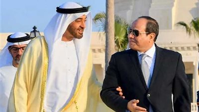 عاجل ..الرئيس السيسي يهنىء الشيخ محمد بن زايد ولى عهد أبو ظبى بالعيد الوطنى للإمارات