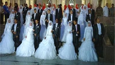 المنطقة الشمالية العسكرية تنظم حفل زفاف جماعي لـ50 شابا وفتاة من الأكثر احتياجا بـ4 محافظات