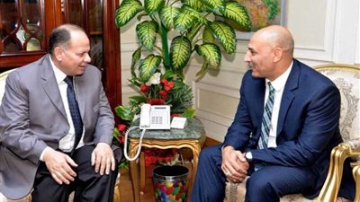 محافظ أسيوط يستقبل مدير مكتب هيئة الرقابة الإدارية