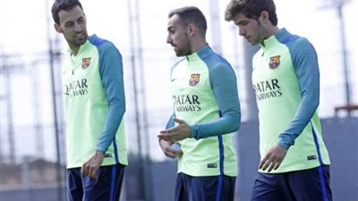 برشلونة يواصل استعدادته لمواجهة ريال مايوركا في الليجا